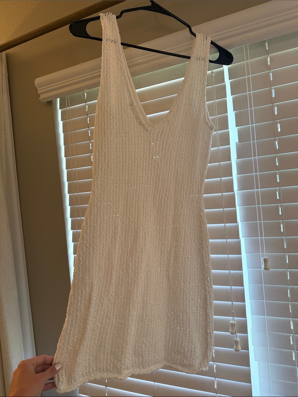Abercrombie & Fitch Cream Knit Dress - Picture 4 of 4